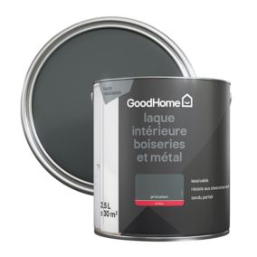 Peinture métal et bois GoodHome brillant gris Princeton 2,5L