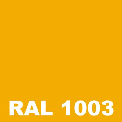 Peinture Metal - Metaltop -  Jaune de sécurité - Pot 1L