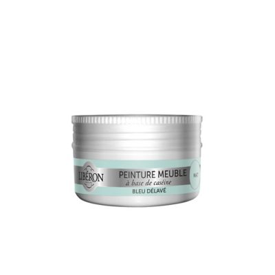 Peinture meuble à base de caséine Libéron bleu Délavé 750 ml