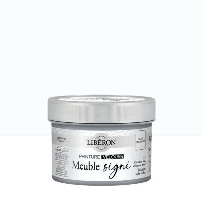 Peinture Meuble Signé Libéron blanc moderniste velours 0,25 L