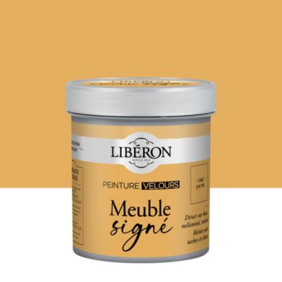 Peinture Meuble Signé Libéron jaune cire velours 0,50 L