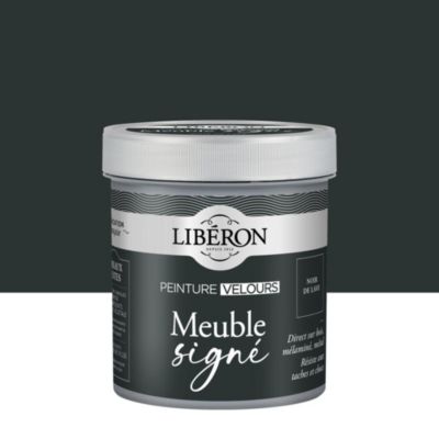 Peinture Meuble Signé Libéron noir de lave velours 0,50 L