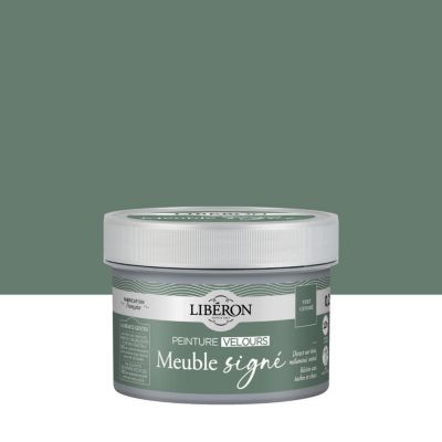 Peinture Meuble Signé Libéron vert cendre velours 0,25 L