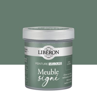 Peinture Meuble Signé Libéron vert cendré velours 0,50 L