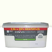 Peinture multi-supports Craie Satin 2,5L +20%
