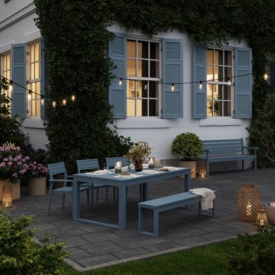 Peinture multi-supports extérieur bleu beau soleil satin GoodHome 2 L