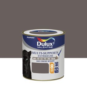 Peinture multi supports extérieure garantie 8 ans Dulux Valentine satin goemon 0,5L
