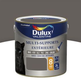 Peinture multi supports extérieure garantie 8 ans Dulux Valentine satin goemon 2L