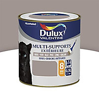 Peinture multi supports extérieure garantie 8 ans Dulux Valentine satin terre cendree 0,5L