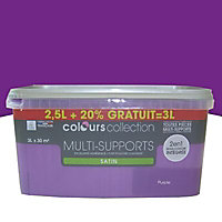 Peinture multi-supports Purple Satin 2,5L +20%
