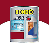 Peinture multi-supports SOS rénovation Bondex 0,75L rouge basque