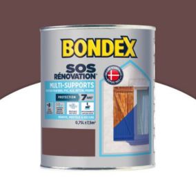 Peinture multi-supports SOS rénovation Bondex 0,75L brun