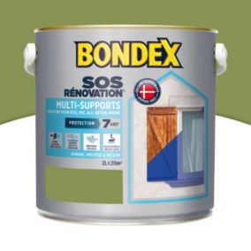 Peinture multi-supports SOS rénovation Bondex 2L olivier