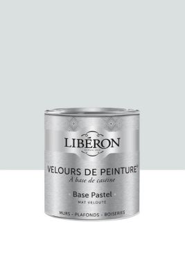 Peinture multisupport murs, plafonds et boiseries Velours de peinture blanc linon Libéron 0,5L