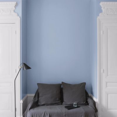 Peinture multisupport murs, plafonds et boiseries Velours de peinture bleu de guède Libéron 0,5L