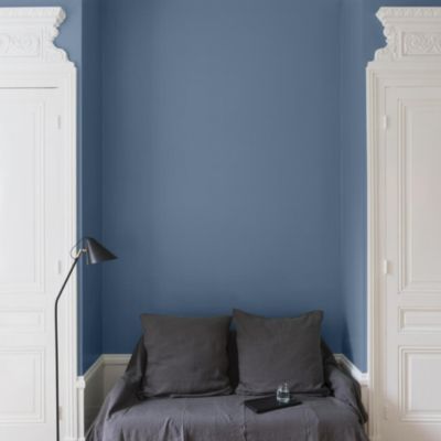 Peinture multisupport murs, plafonds et boiseries Velours de peinture bleu de nîmes Libéron 0,5L