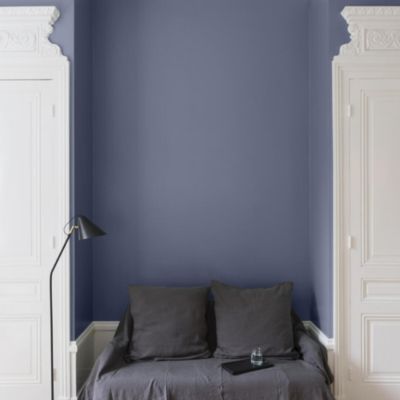 Peinture multisupport murs, plafonds et boiseries Velours de peinture bleu panicaut Libéron 0,5L