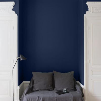 Peinture multisupport murs, plafonds et boiseries Velours de peinture bleu vintimille Libéron 0,5L