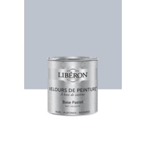 Peinture multisupport murs, plafonds et boiseries Velours de peinture gris conserverie Libéron 0,5L