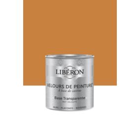 Peinture multisupport murs, plafonds et boiseries Velours de peinture orange orangette Libéron 0,5L