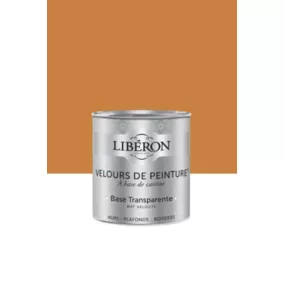 Peinture multisupport murs, plafonds et boiseries Velours de peinture orange orangette Libéron 0,5L