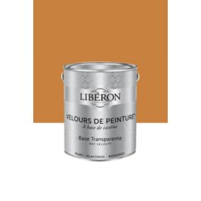 Peinture multisupport murs, plafonds et boiseries Velours de peinture orange orangette Libéron 2,5L