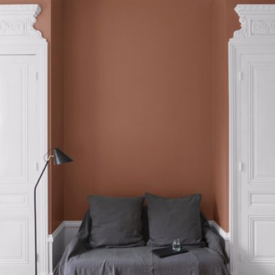 Peinture multisupport murs, plafonds et boiseries Velours de peinture orange roux du goupil Libéron 0,5L