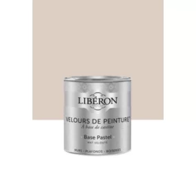 Peinture multisupport murs, plafonds et boiseries Velours de peinture rosé champenois Libéron 0,5L