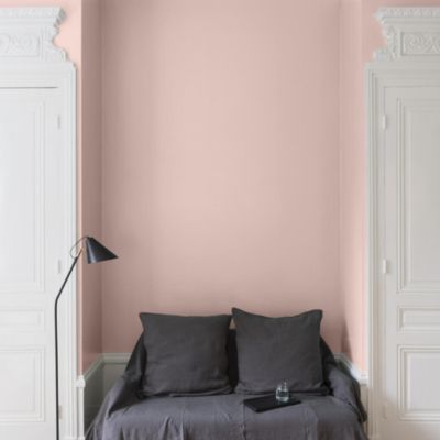 Peinture multisupport murs, plafonds et boiseries Velours de peinture rose froufrou Libéron 0,5L