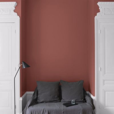 Peinture multisupport murs, plafonds et boiseries Velours de peinture rouge bourgogne Libéron 0,5L