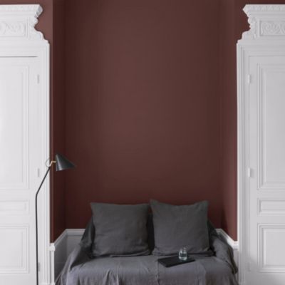 Peinture multisupport murs, plafonds et boiseries Velours de peinture rouge terre de rougier Libéron 0,5L