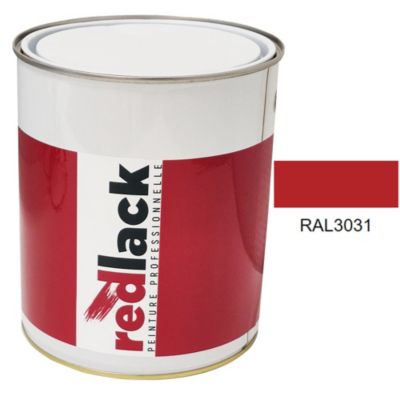 Peinture Multisupport - RAL 3031 - Rouge oriental - Mat - 3L -  Redlack - RAL3031