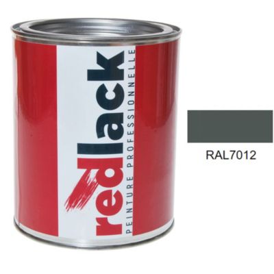 Peinture Multisupport - RAL 7012 - Gris basalte - Mat - 1L - Redlack - RAL7012