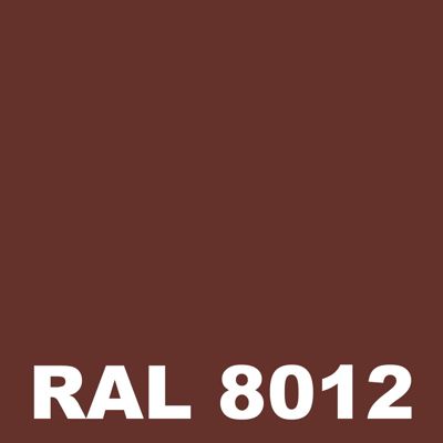 Peinture Mur Et Plafond - Metaltop -  Brun rouge - Pot 1L