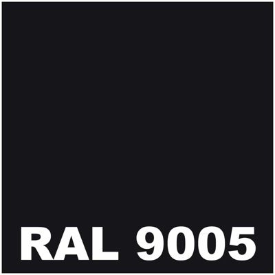 Peinture Mur Interieur - 20 L   - Codeve Bois - RAL 9005 - Noir foncé