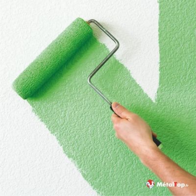 Peinture Mur Interieur - Gris noir - RAL 7021 - 15 L - Métaltop