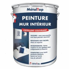 Peinture Mur Interieur - Metaltop -  Brun cuivré - Pot 5L