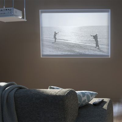 Peinture murale Home Cinéma blanc 1L
