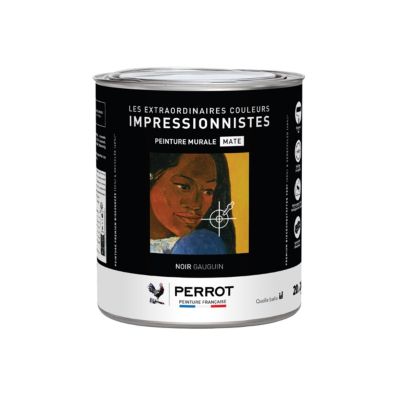 PEINTURE MURALE MATE NOIR GAUGUIN  2L  - PERROT