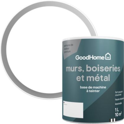 Peinture murs, boiseries et métal intérieur GoodHome mat base C 1L