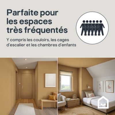 Peinture murs, boiseries et radiateurs blanc nerja mat GoodHome Premium 2.5 L
