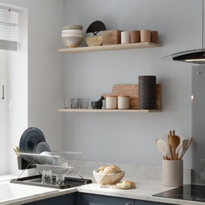 Peinture murs, boiseries et radiateurs gris brooklyn mat GoodHome Premium 2.5 L