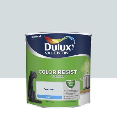 Peinture murs et boiseries Color Resist cuisine Dulux Valentine mat — free download