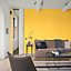 Peinture murs et boiseries Color Resist Dulux Valentine satin éclat de jaune 2,5L