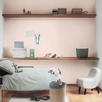 Peinture murs et boiseries Color Resist Dulux Valentine satin perle de rose 0,75L