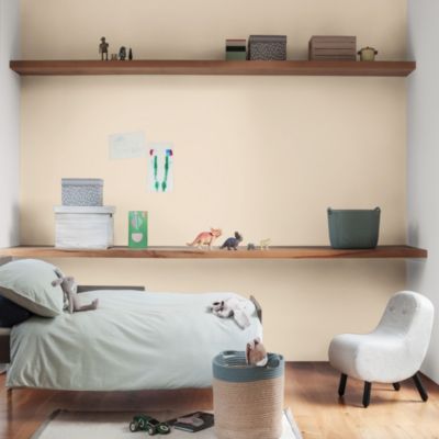 Peinture murs et boiseries Color Resist Dulux Valentine satin sable naturel 0,75L