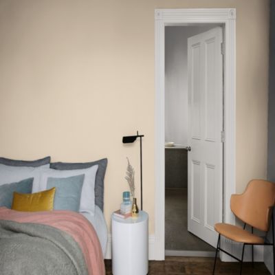 Peinture murs et boiseries Color Resist Dulux Valentine satin sable naturel 0,75L