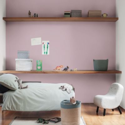 Peinture murs et boiseries Color Resist Dulux Valentine satin soupçon de rose 2,5L