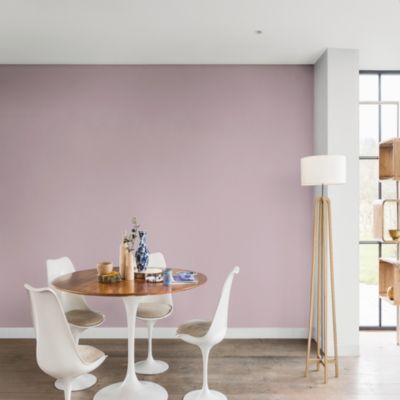 Peinture murs et boiseries Color Resist Dulux Valentine satin soupçon de rose 2,5L