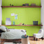 Peinture murs et boiseries Color Resist Dulux Valentine satin vert kiwi 2,5L